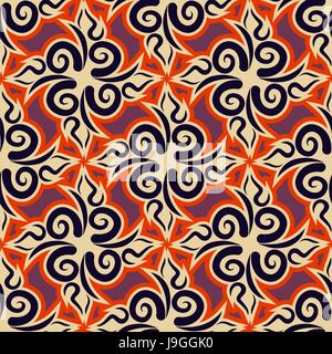 Uzbek pattern. Traditional national pattern of Uzbekistan. Texture pattern peoples of Central Asia. Ethnic national pattern for fabrics Stock Vector