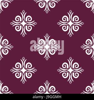 Uzbek pattern. Traditional national pattern of Uzbekistan. Texture pattern peoples of Central Asia. Ethnic national pattern for fabrics Stock Vector