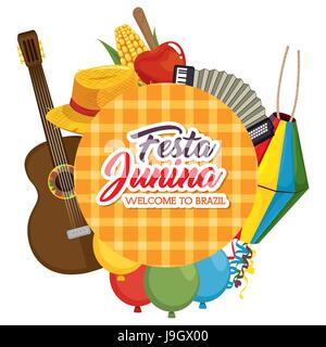 Festa junina design Stock Vector