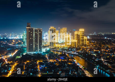 Makati city skyline Stock Photo