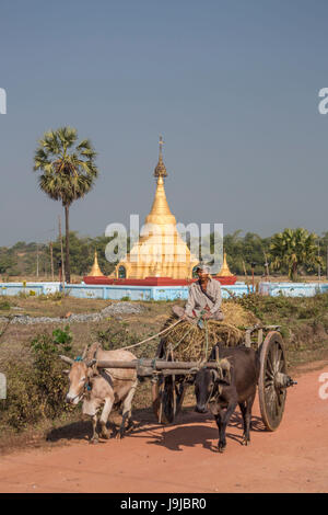 Myanmar, Mon Province, Local transport Stock Photo