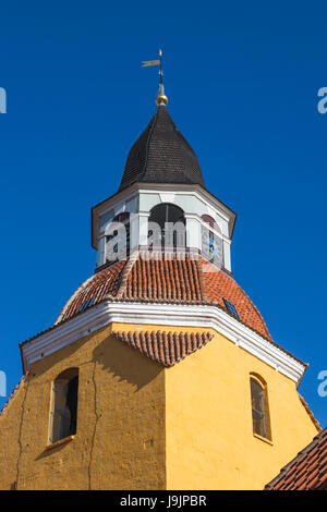 Denmark, Funen, Faaborg, Klokketarnet, town bell tower Stock Photo