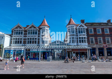 The Arcade in Bognor Regis town centre. Stock Photo