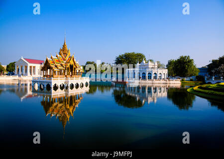 Bang Pa-In Royal Palace known as the Summer Palace. Located in Bang Pa-In district Ayutthaya Province THAILAND Stock Photo