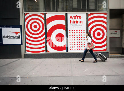 Target department store We're hiring sign - USA Stock Photo - Alamy