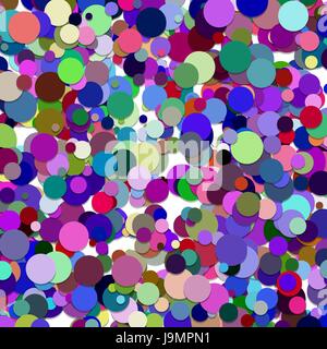 Multicolored scattered dot pattern background Stock Vector