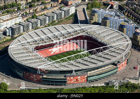 The Emirates Stadium in Highbury, London, England, and the home of the Premier Leagues, Arsenal Football Club. Capacity of over 60,000.