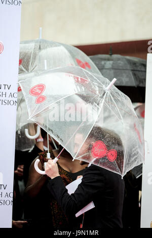 Rain at the 2017 Virgin BAFTAs British Academy  Awards Stock Photo