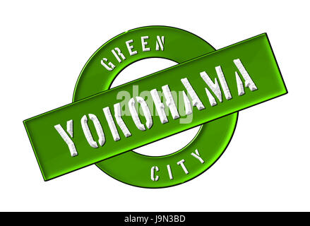 city, town, green, lasting, japan, nonpolluting, sustainability, city, town, Stock Photo