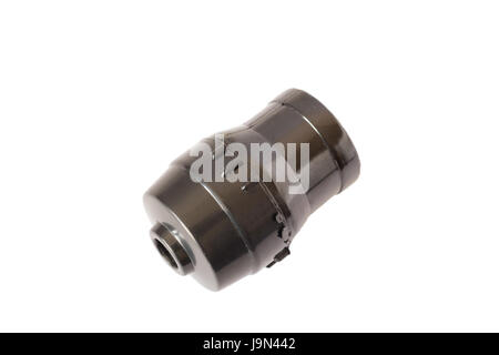 lamp - holder on white background Stock Photo