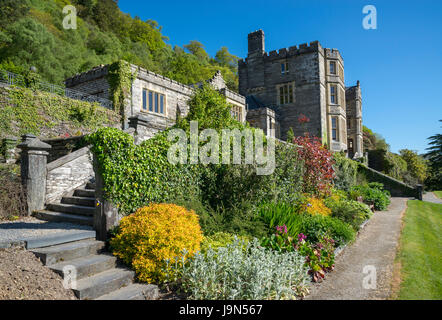 Plas Tan y Bwlch  study centre and gardens near Maentwrog in Snowdonia, North Wales, UK. Stock Photo