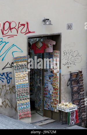 Souvenir shop, Rome, Italy, Europe Stock Photo