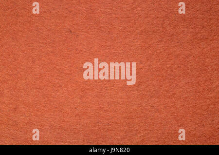 Red Color Felt Texture Background. Fiber texture of felt close-up Stock Photo