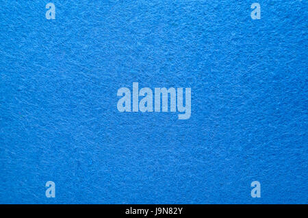 Blue Color Felt Texture Background. Fiber texture of felt close-up Stock Photo