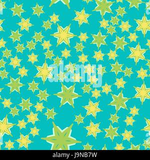 Azure tiles seamless pattern fabric. Colorful patchwork for print wallpaper,fashionable textile. Endless design elements Unusual ornament. Vector oriental asian arabic mandala decoration Stock Vector