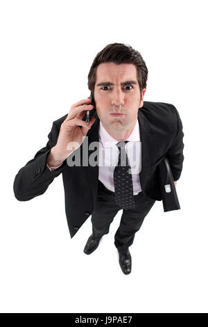 blank, european, caucasian, blow, anger, resentment, annoy, raving, furious, Stock Photo
