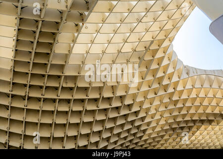 Streets of Seville, Spain, are filled with art - every step of the way. Stock Photo