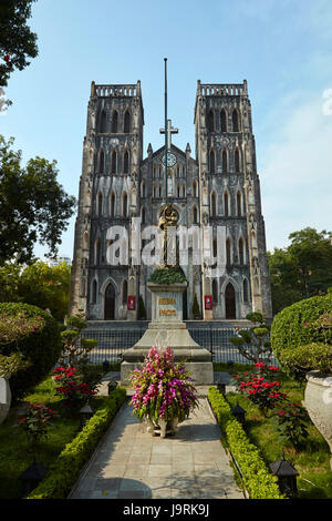 St. Joseph's Cathedral, Hanoi, Vietnam Stock Photo