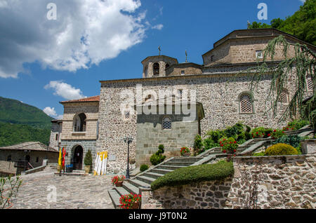 Bigorski Macedonia - St. John Monastery Stock Photo