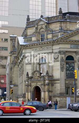 Canada,Ontario,Toronto,'hockey sound of Fame',North America,town,building,structure,architecture,old,historically,outside,honourary hall,hockey,sport,city centre,HHOF,museum,hockey museum,place of interest, Stock Photo