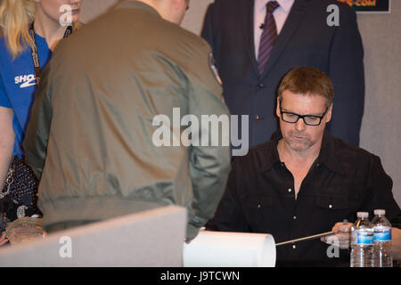 Birmingham, UK. 03rd June, 2017. CollectorMania24 opened at the National Exhibition Centre Birmingham on the 3 June 2017. It is a film and memorabilia show Credit: Paul Hastie/Alamy Live News Stock Photo