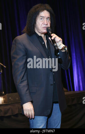 Philadelphia, PA, USA. 3rd June, 2017. A conversation with Rock & Roll legend Gene Simmons of KISS at Wizard World 2017 at the Pa Convetion Center in Philadelphia, Pa on June 3, 2017 Credit: Star Shooter/Media Punch/Alamy Live News Stock Photo