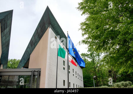 Italian embassy building, 3000 Whitehaven Street NW, Washington DC, USA Stock Photo