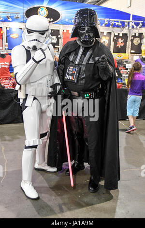 Philadelphia, Pennsylvania, USA. 3rd June, 2017. Hundreds of Wizard World fans dressed up as their favorite characters to attend the event at the Philadelphia Convention Center in Philadelphia PA Credit: Ricky Fitchett/ZUMA Wire/Alamy Live News Stock Photo