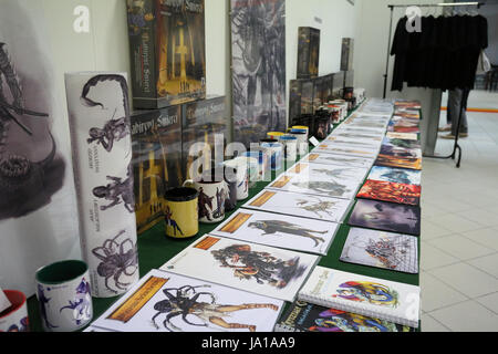Poland, Nadarzyn, June 3rd, 2017: First Comic Con held in Warsaw. Thousands of gamers, player and cosplay fans gathered for the event. ©Madeleine Ratz/Alamy Live News Stock Photo