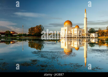 The As Salam Mosque in Malaysia. Stock Photo