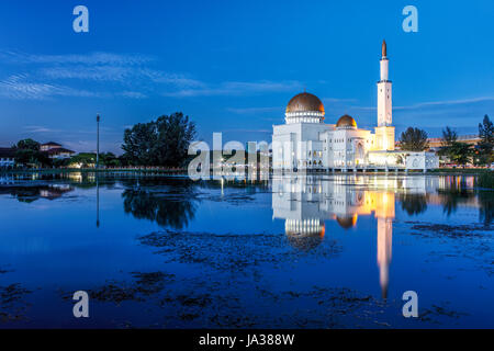 The As Salam Mosque in Malaysia. Stock Photo