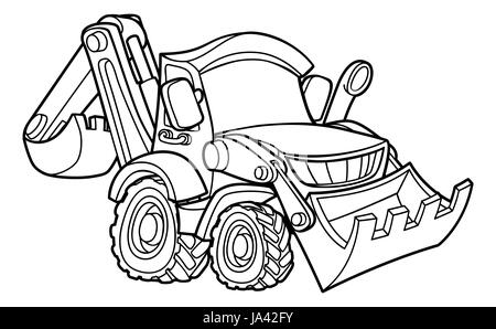 Jcb loader Black and White Stock Photos & Images - Alamy