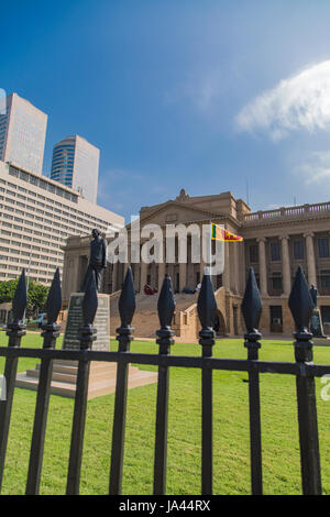 View at Old Parliament Building in Colombo, Sri Lanka Stock Photo