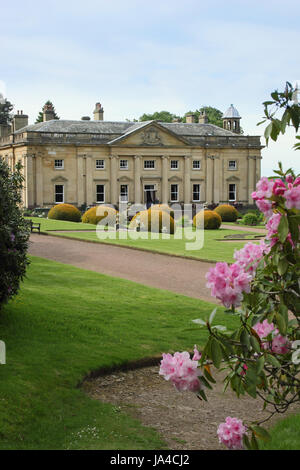 Wortley Hall, a stately home chiefly associated with the British trade union and Labour movement, Wortley village, Sheffield, UK - May 2017 Stock Photo