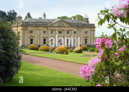 Wortley Hall, a stately home chiefly associated with the British trade union and Labour movement, Wortley village, Sheffield, UK - May 2017 Stock Photo