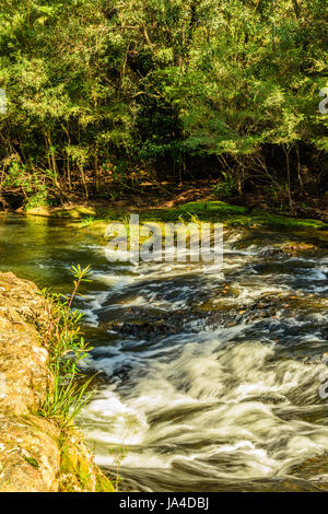 Views around Belmore Falls, NSW Stock Photo