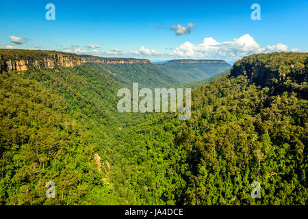 Views around Belmore Falls, NSW Stock Photo