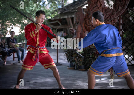 Thai Fighting Krabi Krabong Stick (Single Stick)