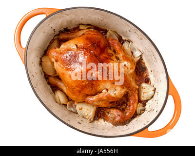 food, aliment, isolated, colour, closeup, skin, horizontal, golden, poultry, Stock Photo