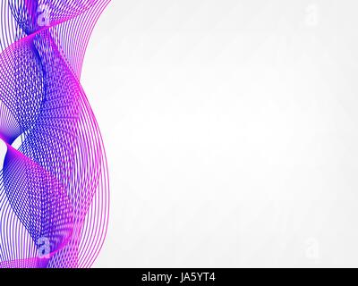 abstract vector waved line background - purple and violet Stock Vector