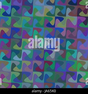 Colorful shape puzzle pattern background design Stock Vector