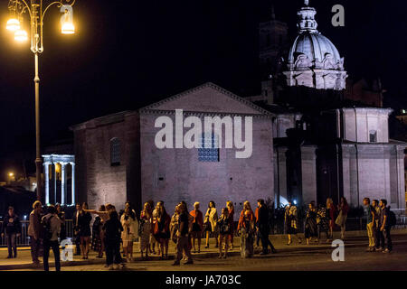 Rome, Set of the new film by Paolo Sorrentino. In the photo: *** NO WEB *** NO QUOTIDIAN *** Stock Photo