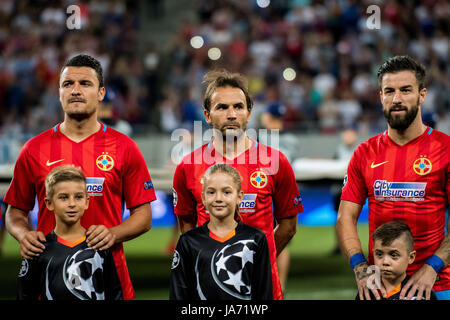 November 3, 2017: Constantin Budescu #11 (FCSB Bucharest) during the UEFA  Europa League 2017-2018, Group Stage, Groupe G game between FCSB Bucharest  (ROU) and Hapoel Beer-Sheva FC (ISR) at National Arena Stadium, Bucharest,  Romania