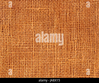 This is a close-up or abstract image of a piece of burlap.  This is meant to be used as a textured background for a product or another image. Stock Photo