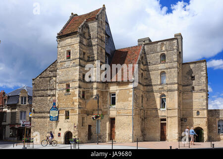 France, Calvados, Dives sur Mer, Bois Hibout manor or the Lieutenance Stock Photo