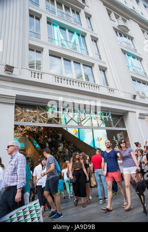 Primark Gran Via store Stock Photo