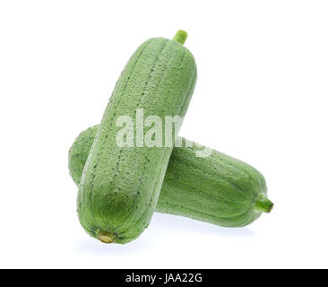 Sponge gourd isolated on white background Stock Photo