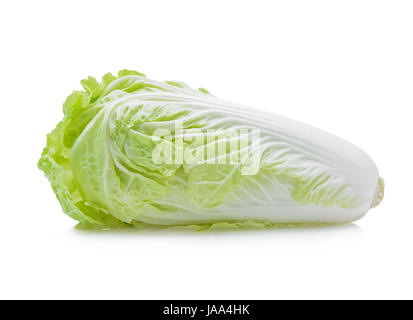 chinese cabbage isolated on white background Stock Photo