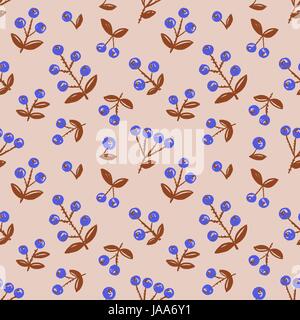 Floral seamless pattern. Hand drawn creative flowers or trees. Colorful ...