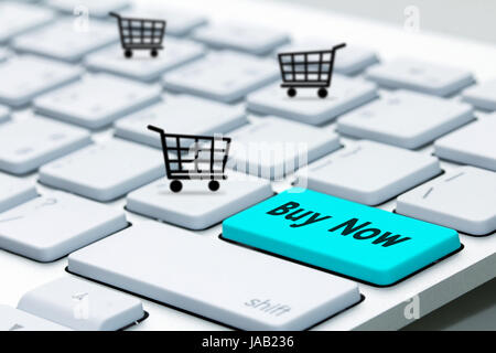 keyboard buy now icon Stock Photo